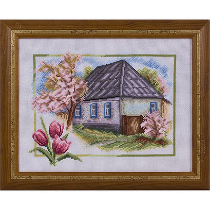Набор для вышивания "PANNA" PS-0332 ( ПС-0332 ) "Весна в деревне" арт. ГММ-101696-1-ГММ001523037562 4