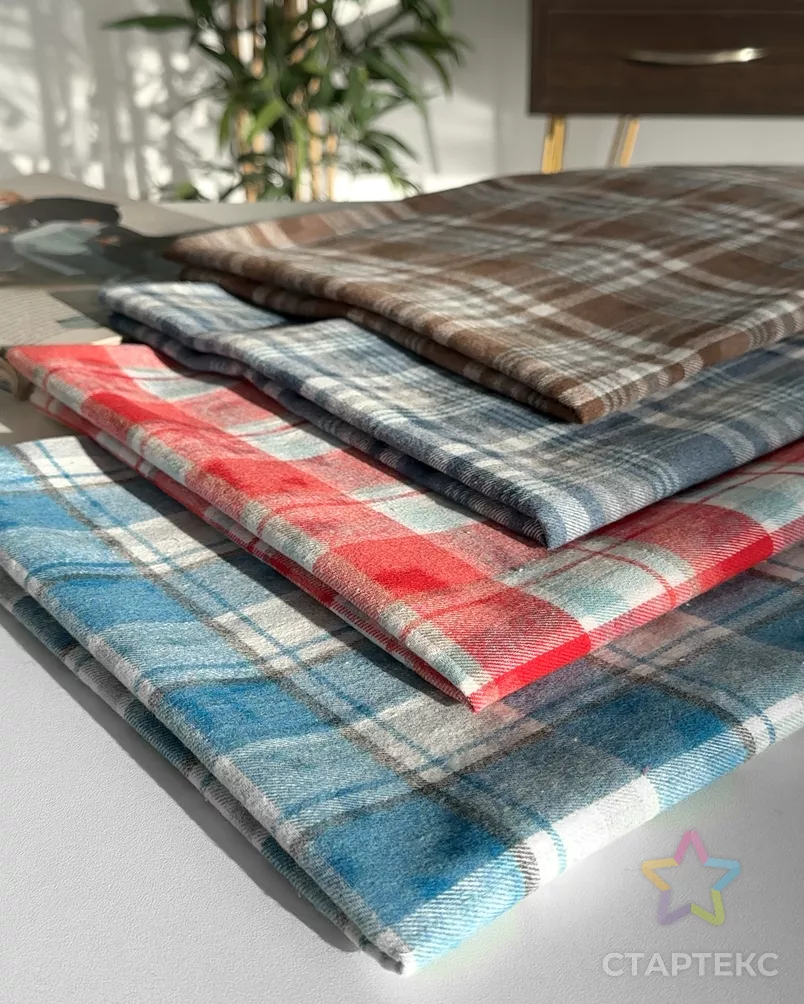 Рубашечная фланель клетка "Фуле" арт. РФЛ-25-1-26766.004 - рис. 11