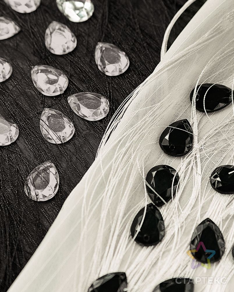 Декоративный шифон с бахромой арт. ШЖК-11-1-25993.001 - рис. 8