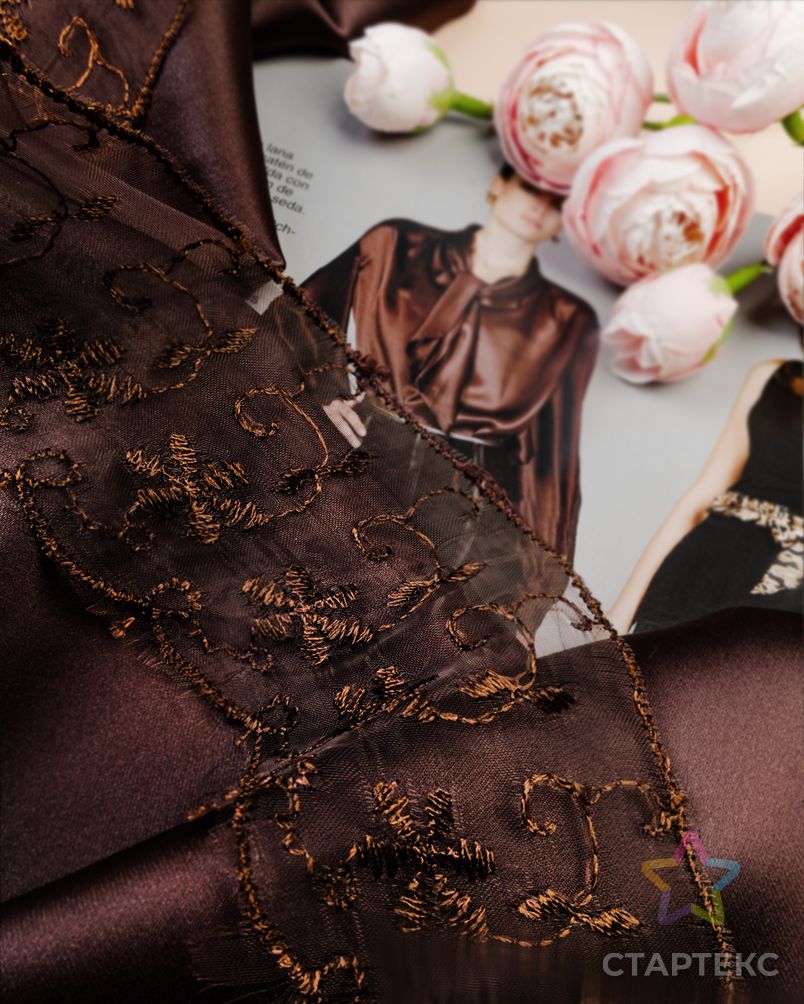 Шелк-стрейч "Бавария" арт. ПШО-7-39-10711.026 - рис. 6