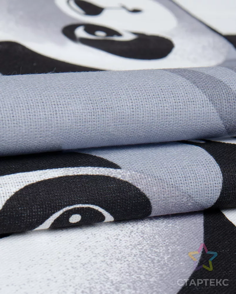 Панды (Бязь 262/122 150 см) арт. ХВ-1243-1-Б00518.001 - рис. 3