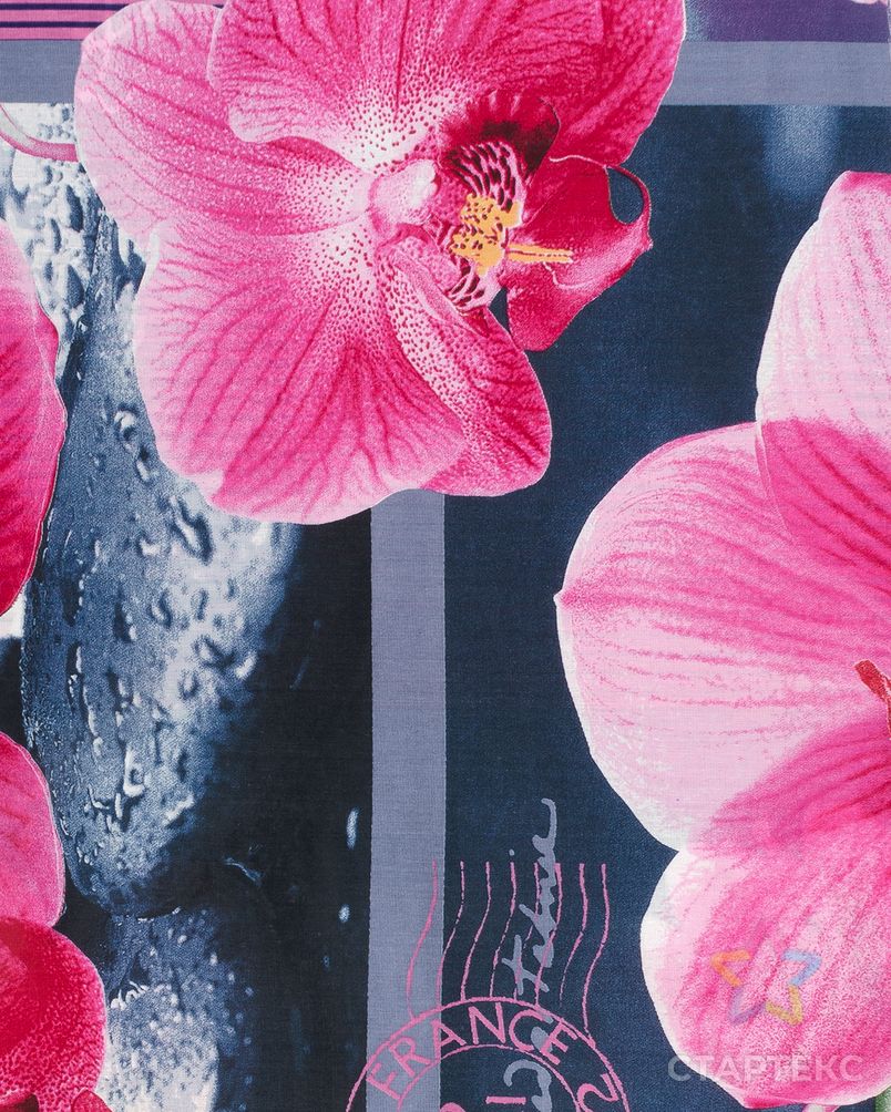 Дикая орхидея (Бязь 220 см) арт. ХБ-72-1-0036.003