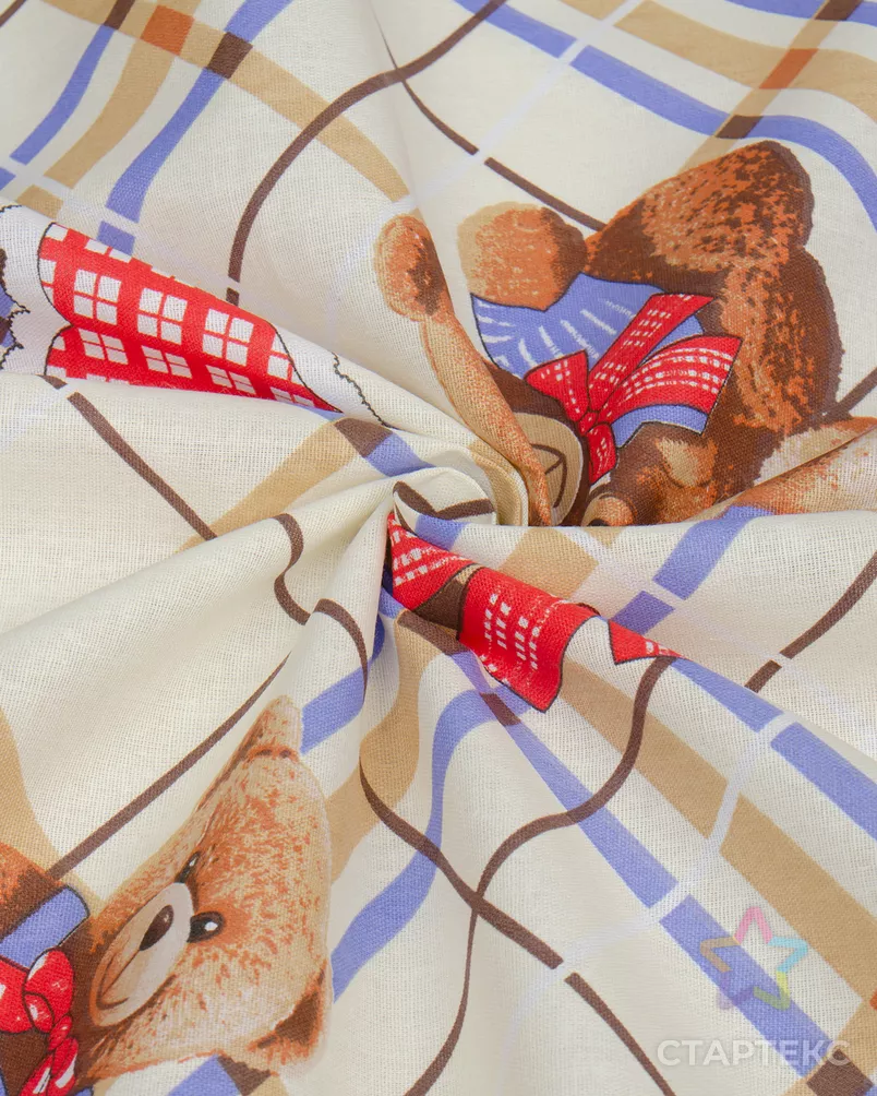 Мишки (Бязь 262/122 150 см) арт. ХВ-1248-1-Б00518.006 - рис. 4