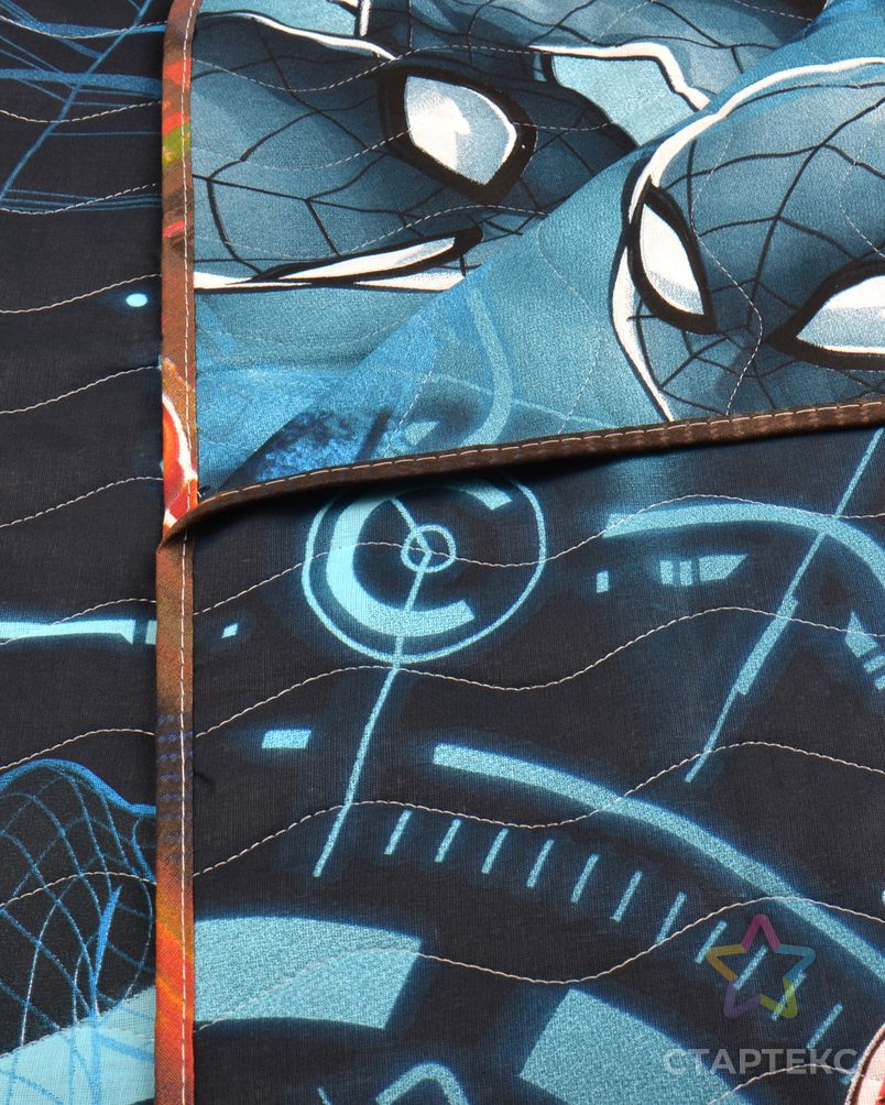 Человек паук Neon: Непобедимый (Покрывало стеганное 145х200) арт. ГИП-6-1-1442.007