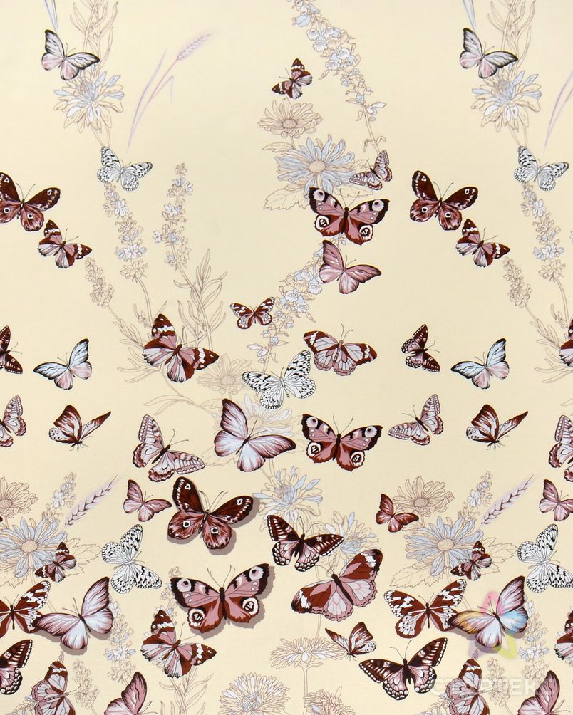 Бабочки (Бязь 220 см) арт. БГ-96-1-1391.008 2