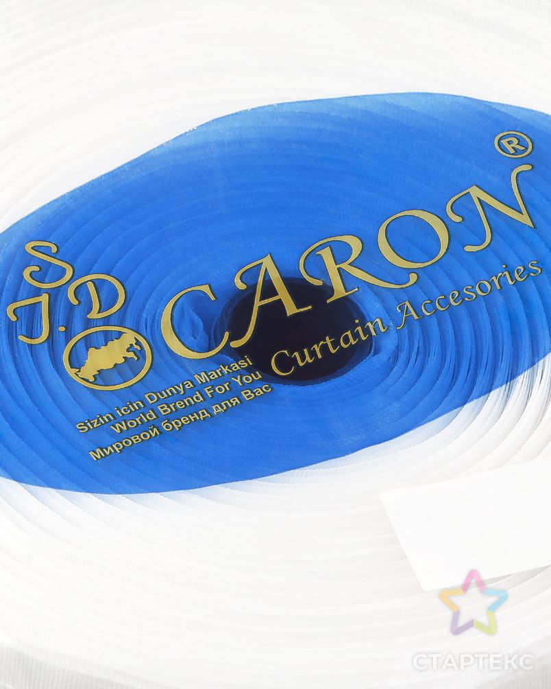 Тесьма шторная Caron ш.4 см арт. ШТФТК-1-1-34275