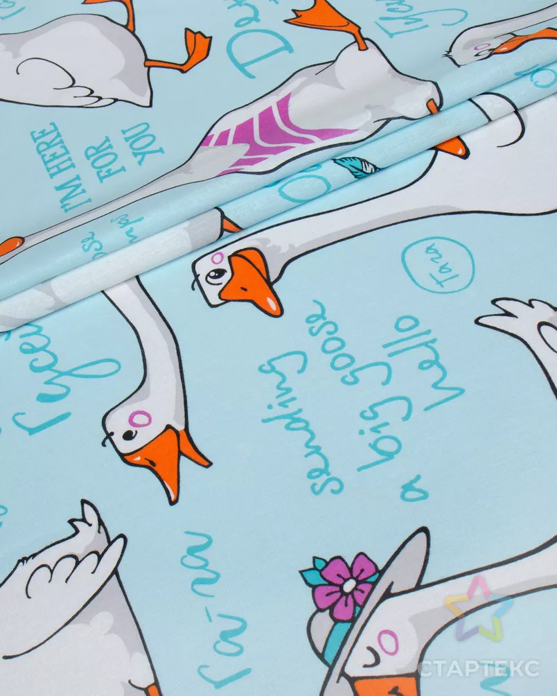 Гуси-Гагатуси (Бязь 262/122 150 см) арт. ХВ-1253-1-Б00518.011 - рис. 2 Гуси-Гагатуси (Бязь 262/122 150 см) арт. ХВ-1253-1-Б00518.011 - рис. 2