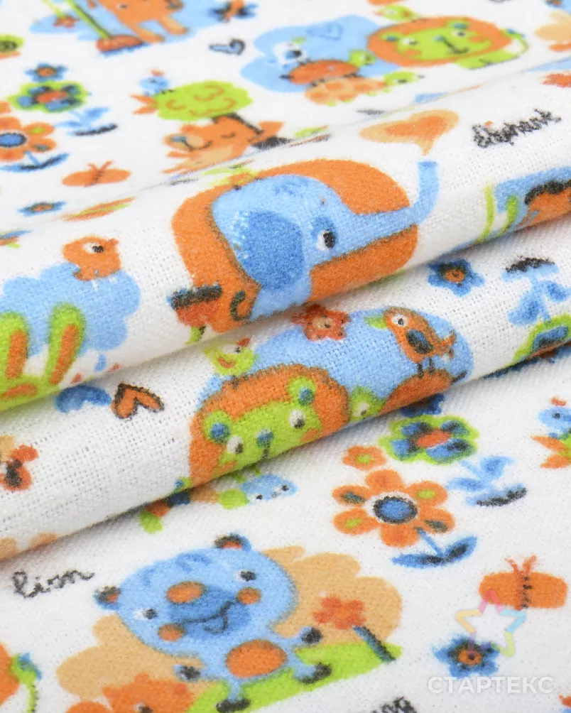 Фланель детская "Африка" арт. ФД90-176-1-1636.012 - рис. 2
