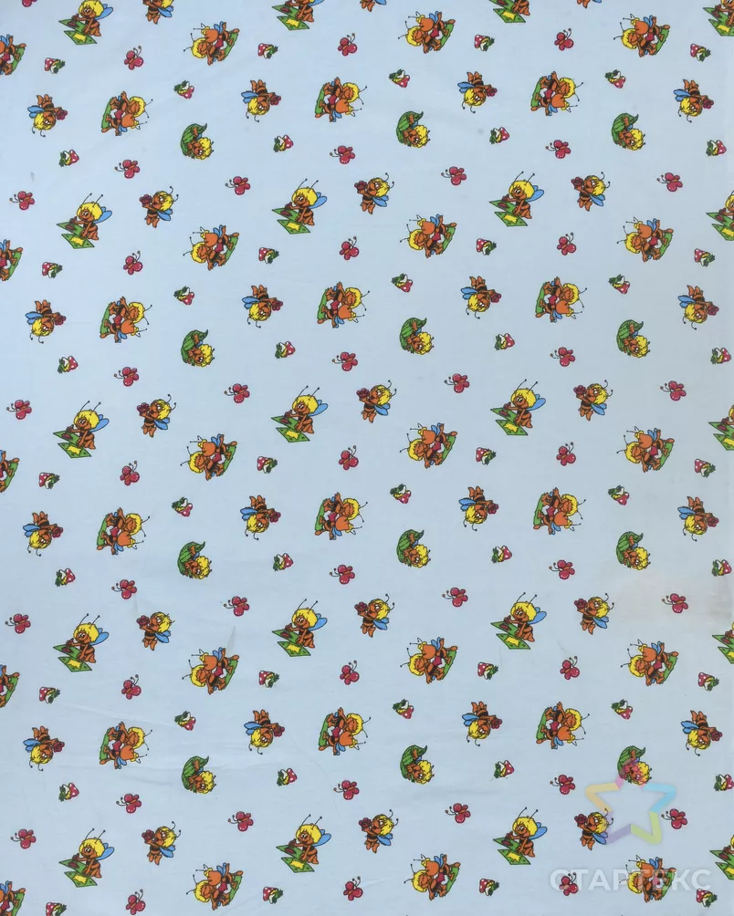 Фланель детская "Пчелки" арт. ФД75-74-1-1652.020 - рис. 3