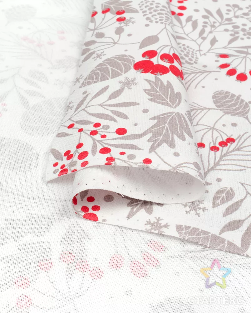 Зимняя рябина (Рогожка скатертная) арт. РЖК-305-1-Б00055.020 - рис. 4