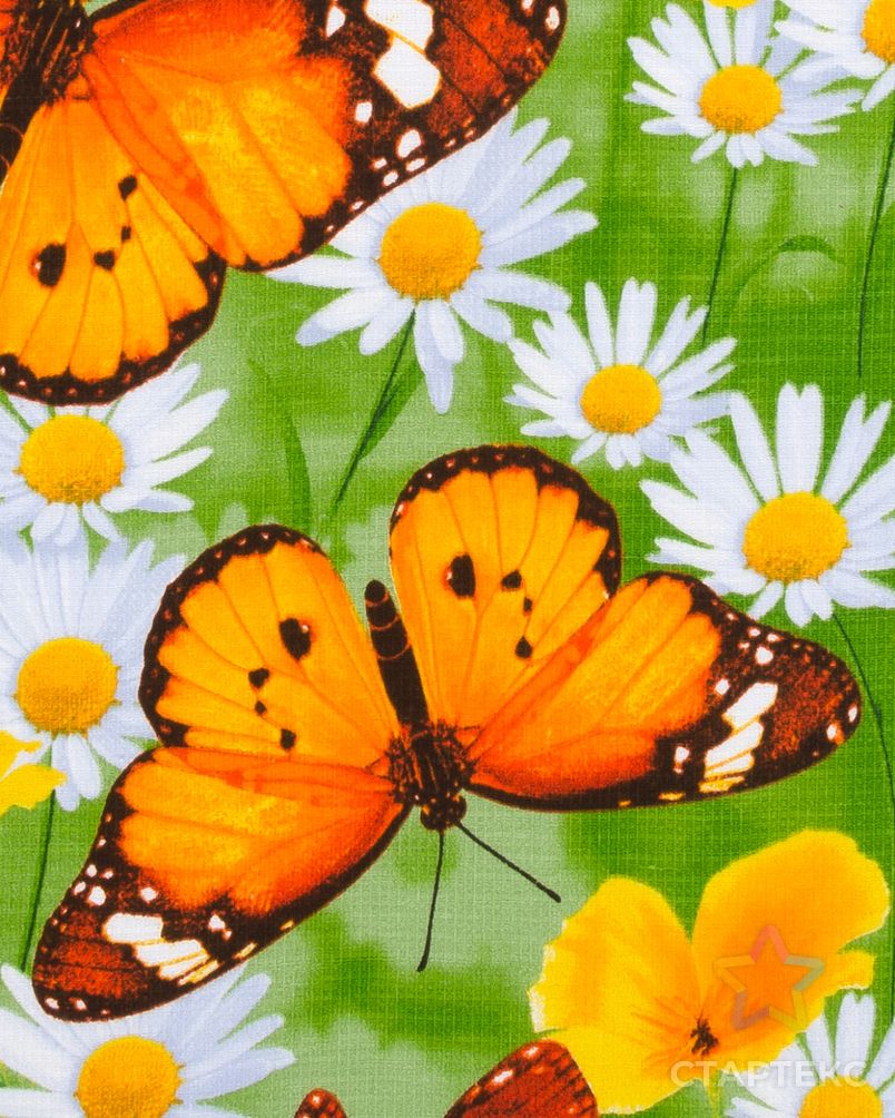 Бабочки (Полотно вафельное 50 см) арт. ПВ50-112-1-0989.027