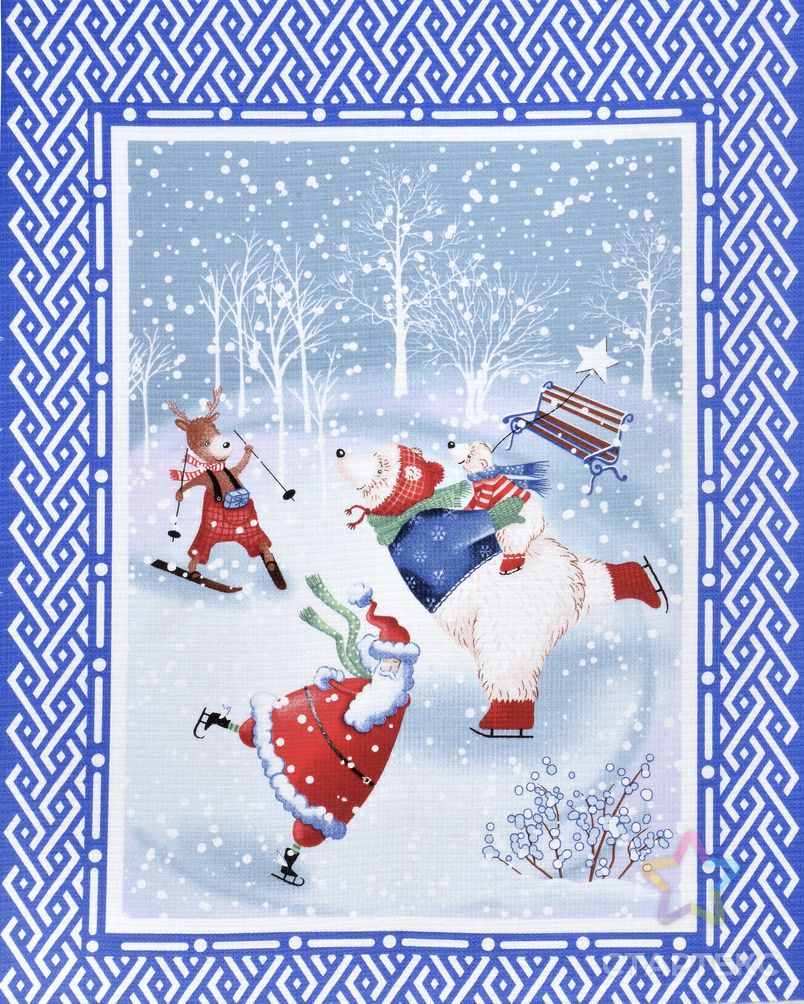 Санта Клаус (Полотно вафельное) арт. ПВ150-194-1-0895.055 5
