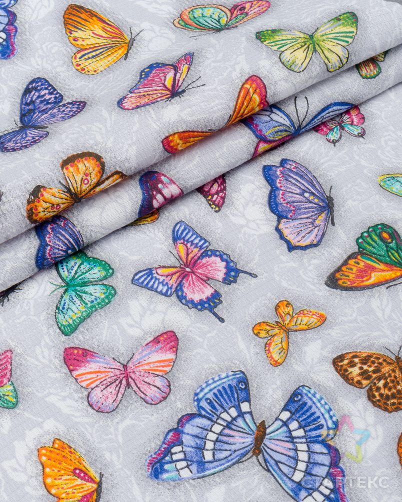 Бабочки (Полотно вафельное 50 см) арт. ПВ50-322-1-1855.069 2