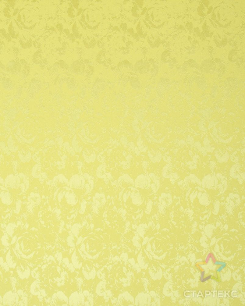 Атлас жаккард "Моар" цветы арт. ЖКА-6-21-7036.021 2