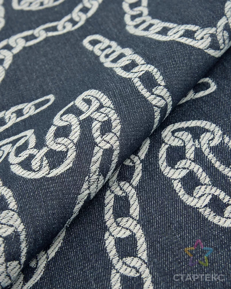 Джинс Жаккард арт. ДЖЖ-1-1-25804.001 - рис. 5