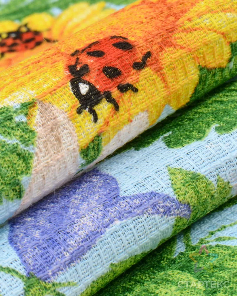 Летний день (Полотно вафельное 50 см) арт. ПВ50-206-1-0989.102 - рис. 3