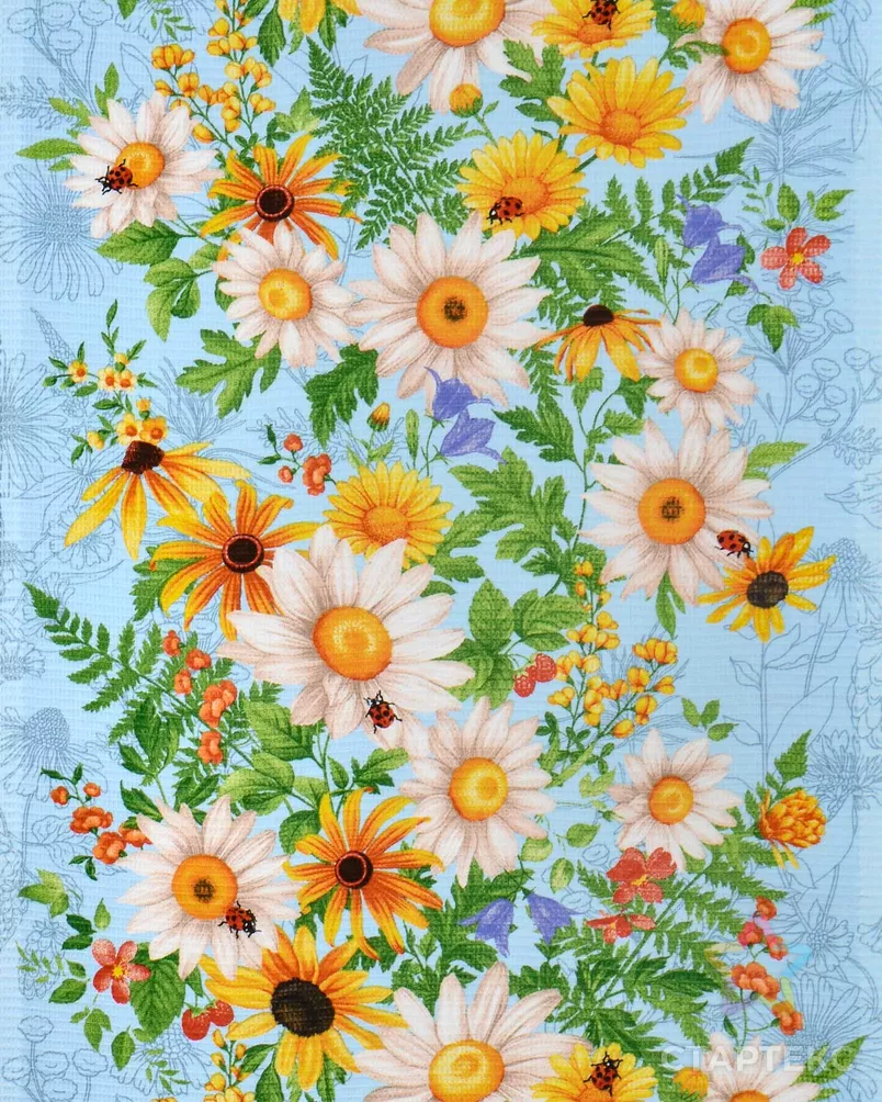 Летний день (Полотно вафельное 50 см) арт. ПВ50-206-1-0989.102 - рис. 1