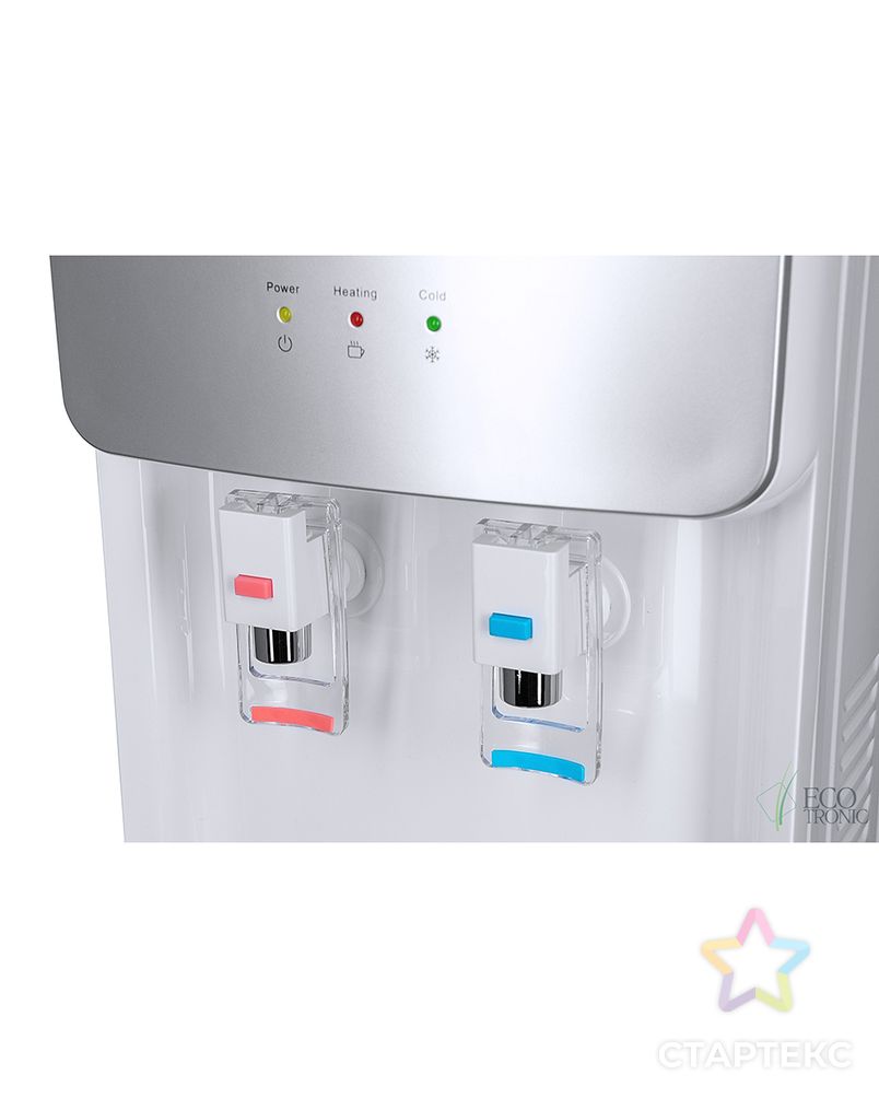 Кулер Ecotronic J21-LCE white+silver арт. ВСГР-602-1-ВСГР0011742