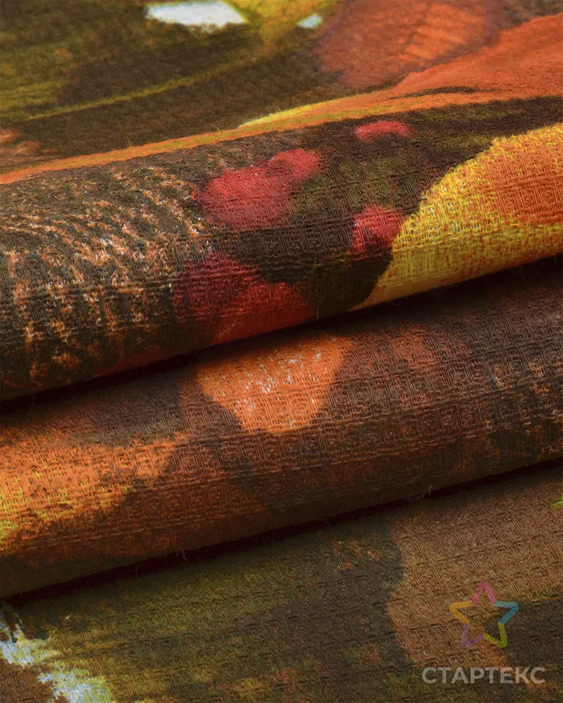 Осень (Полотно вафельное 50 см) арт. ПВ50-244-1-0989.122 - рис. 3