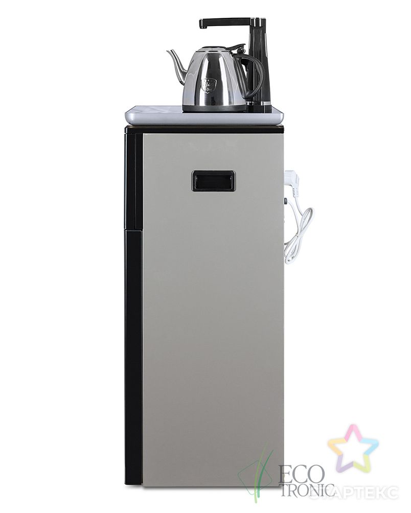 Кулер с чайным столиком Тиабар Ecotronic TB1-LE silver арт. ВСГР-400-1-ВСГР0011424 11