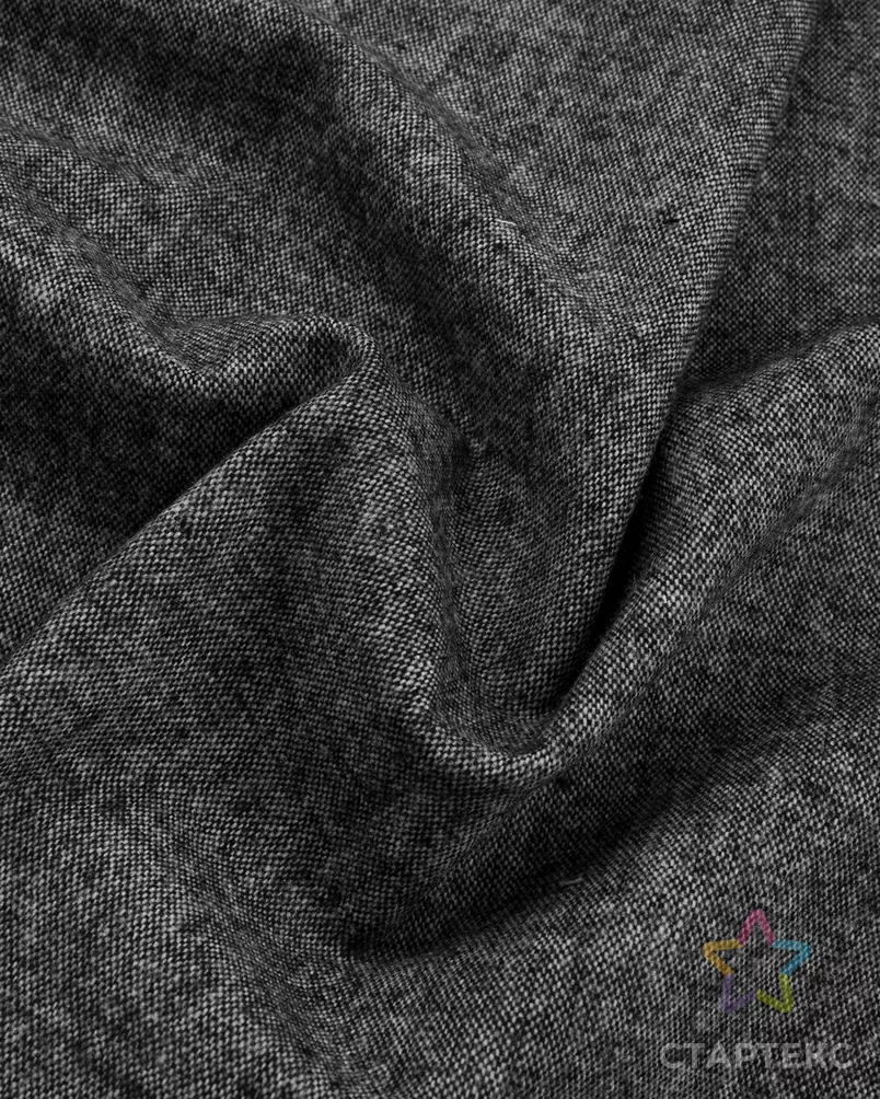 Костюмная стрейч меланж арт. ШТДК-1-2-27291.002 - рис. 3