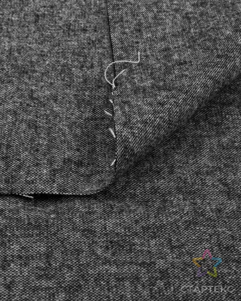 Костюмная стрейч меланж арт. ШТДК-1-2-27291.002 - рис. 4