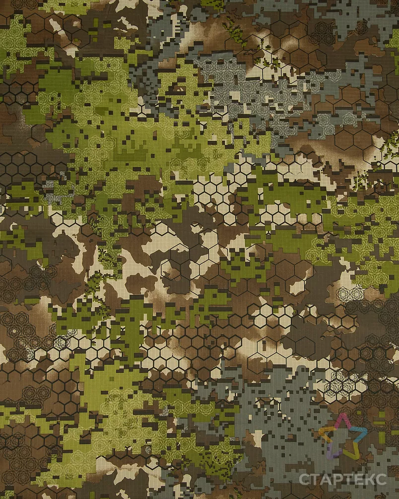 Дюспо флис камуфляж арт. ДП-56-1-Б00125.014 - рис. 3