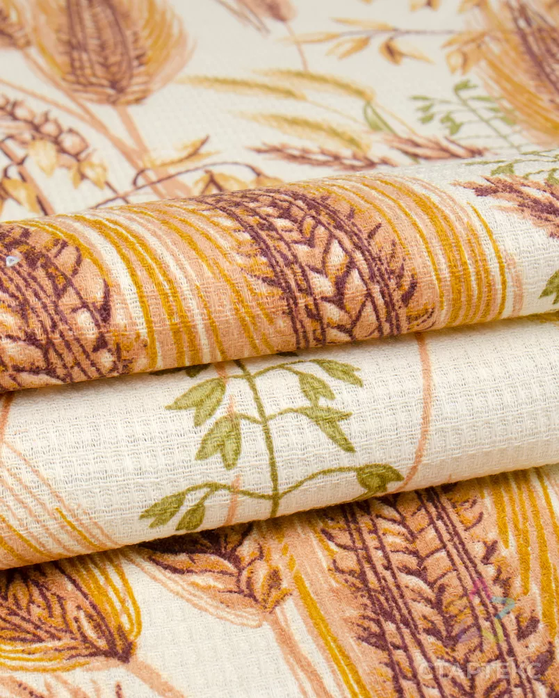 Колосок (Полотно вафельное 50 см) арт. ПВ50-416-1-0989.151 - рис. 3