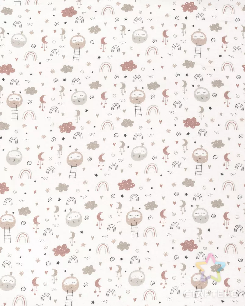Шарики (Фланель детская) арт. ФД90-342-1-0876.151 - рис. 4