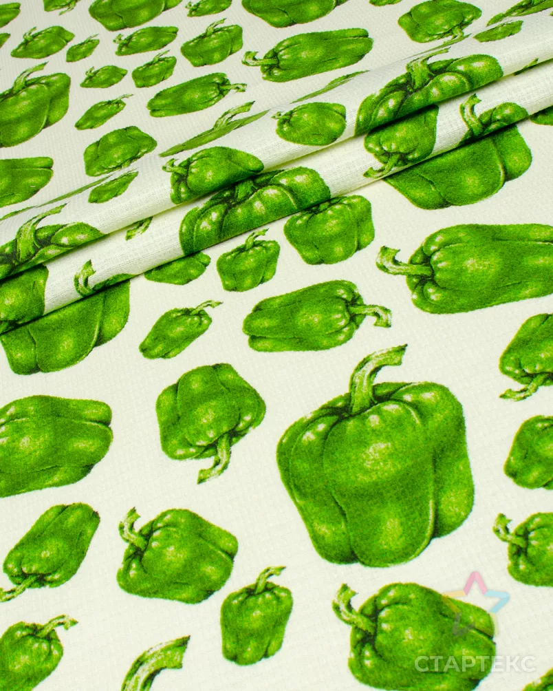 Сочный перец (Полотно вафельное 50 см) арт. ПВ50-459-1-0989.159 - рис. 2