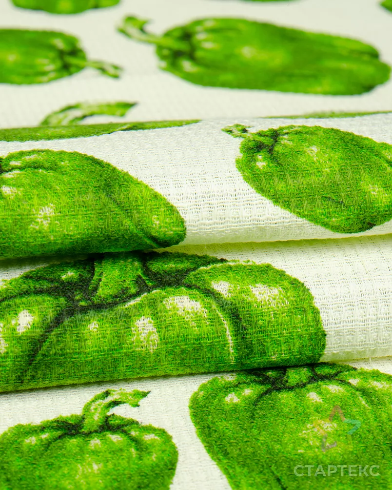 Сочный перец (Полотно вафельное 50 см) арт. ПВ50-459-1-0989.159 - рис. 3