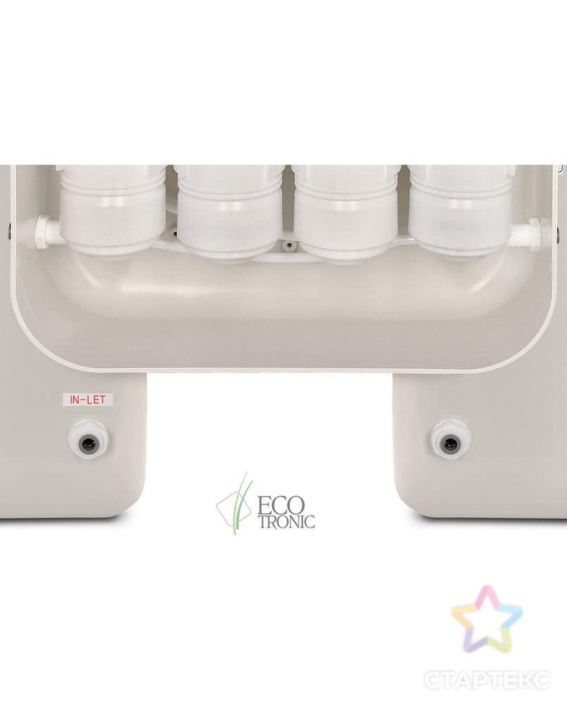 Система ультрафильтрации под мойку Ecotronic F2-U4 white арт. ВСГР-497-1-ВСГР0011607