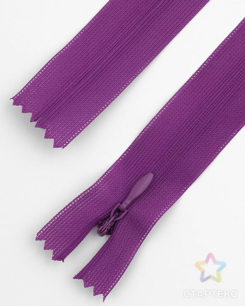 Молния потайная Т3 50см (усиленная тесьма) арт. ПТМО-19-50-14464.051 - рис. 2