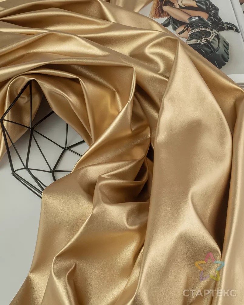 Кожа стрейч Перламутр арт. ИКЖ-25-3-20068.039 - рис. 1 Кожа стрейч Перламутр арт. ИКЖ-25-3-20068.039 - рис. 1