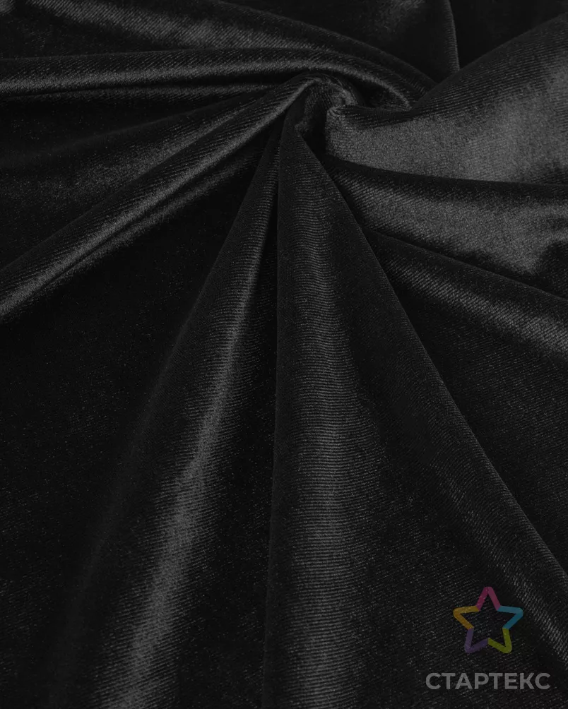 Заказать Бархат стрейч однотонный арт. Б-5-1-20091.001 в undefined - рис. 6