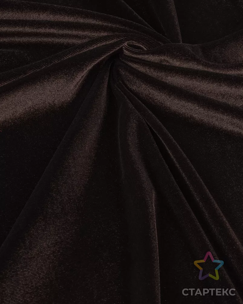 Бархат стрейч однотонный арт. Б-5-15-20091.012 - рис. 7