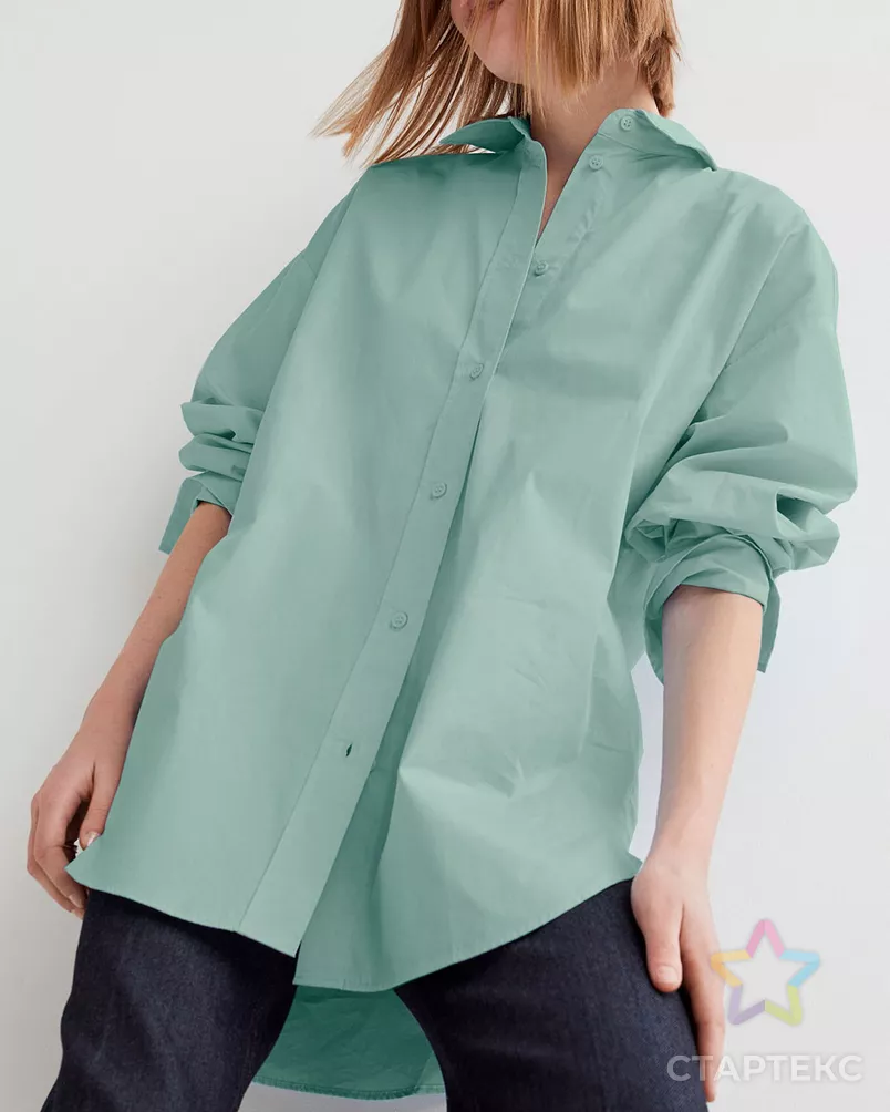 Поплин-стрейч однотонный арт. ППП-81-34-20219.026 - рис. 6