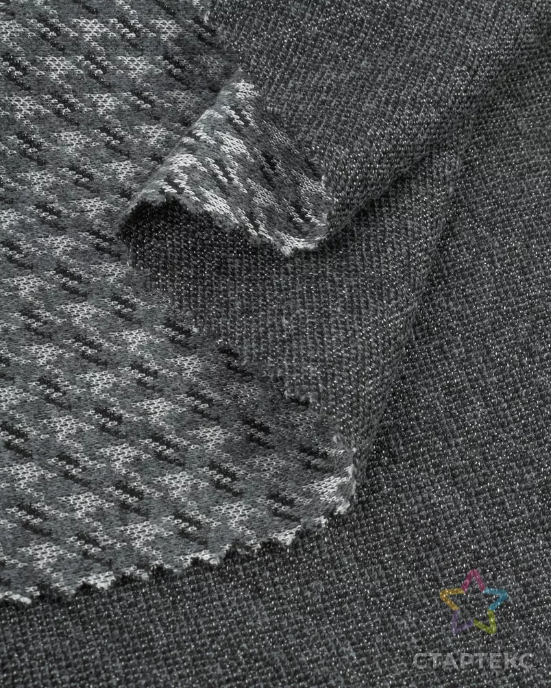 Джерси жаккард "Гусиная лапка" арт. ТДЖ-97-6-20732.005 - рис. 5