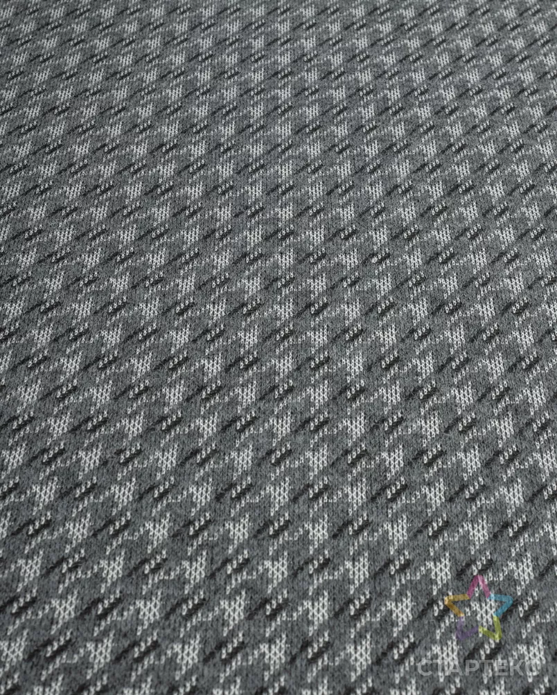 Джерси жаккард "Гусиная лапка" арт. ТДЖ-97-6-20732.005 - рис. 2