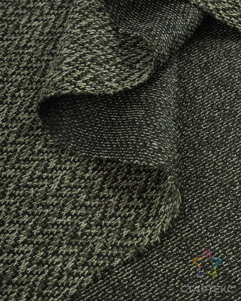 Джерси Сандра Ёлочка меланж арт. ТДЖ-124-6-20884.006 - рис. 5