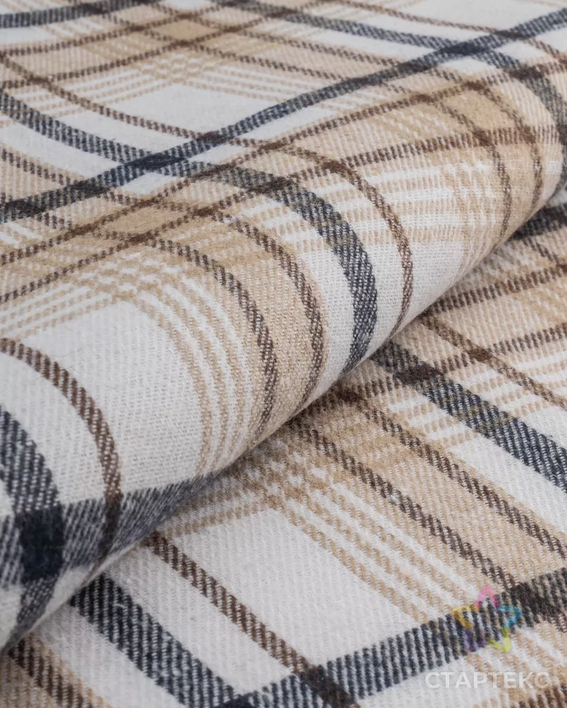 Рубашечная фланель клетка арт. РФЛ-23-1-22775.018 - рис. 4