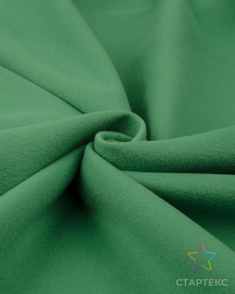 Сукно Браш зеленого цвета (зеленое яблоко) - Артикул - 11047.019 - оптом  купить в Москве по недорогой цене в интернет-магазине Стартекс