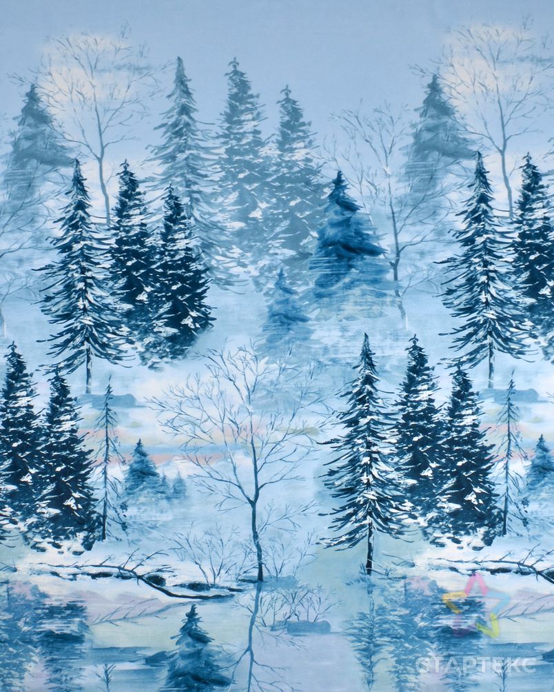Снежный покров (Бязь 220 см) арт. ХБ-707-1-0036.244 2