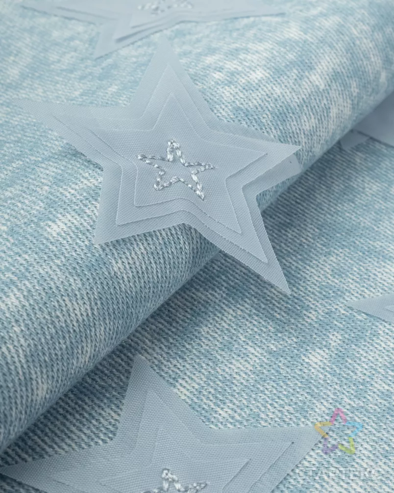 Джинс с аппликацией "Звезда" арт. ДЖВ-10-3-24631.002 - рис. 4