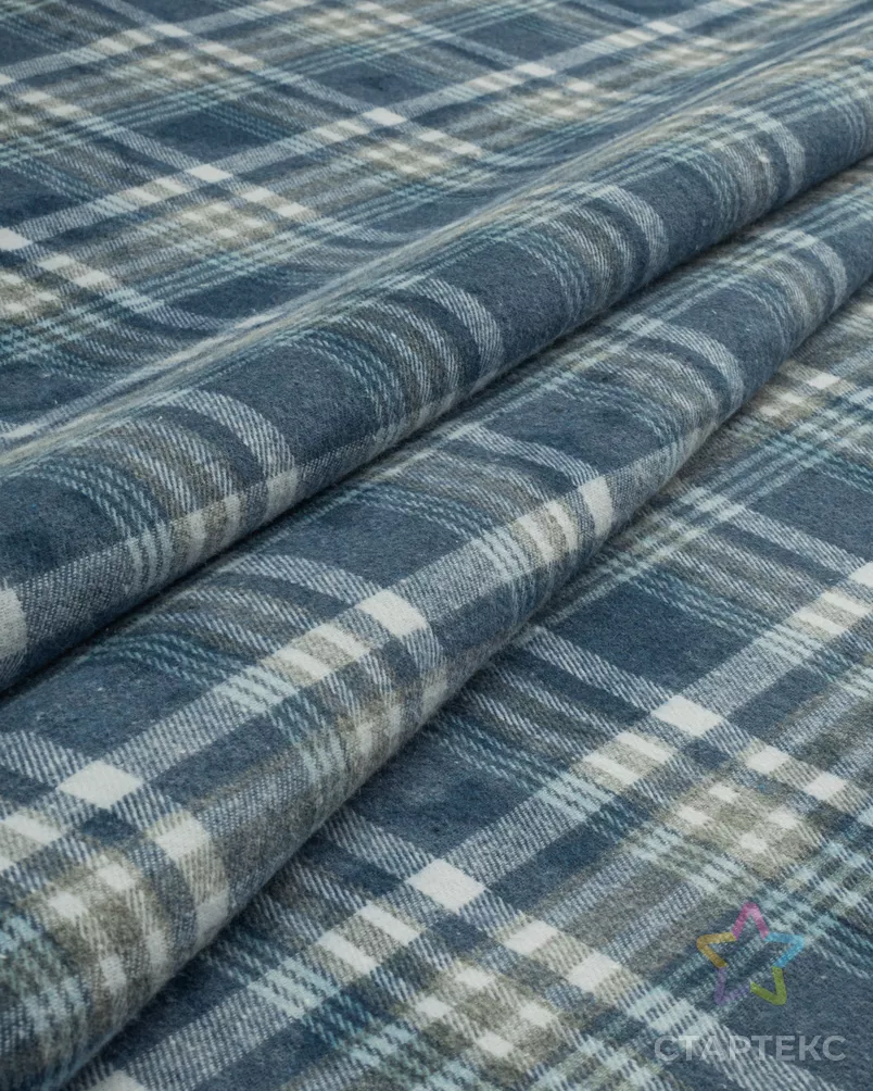 Рубашечная фланель клетка "Фуле" арт. РФЛ-25-1-26766.004 - рис. 6