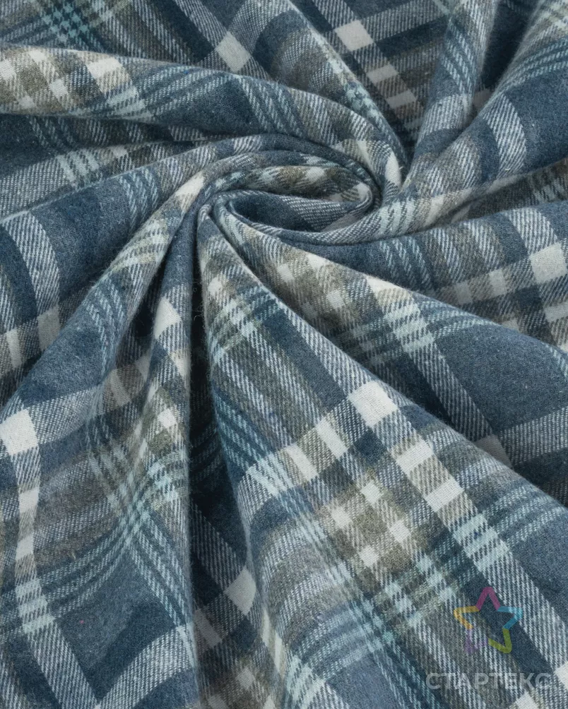 Рубашечная фланель клетка "Фуле" арт. РФЛ-25-1-26766.004 - рис. 8