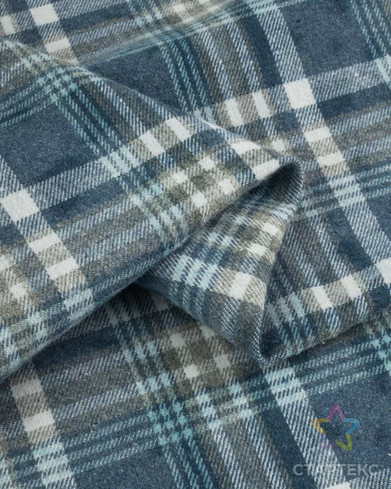 Рубашечная фланель клетка "Фуле" арт. РФЛ-25-1-26766.004 - рис. 7