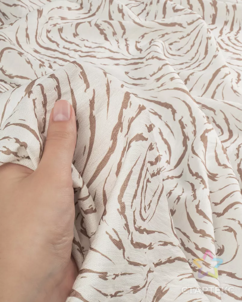 Плательная вискоза "Фаби" принт арт. ПЛ-1007-1-26780.005 - рис. 4