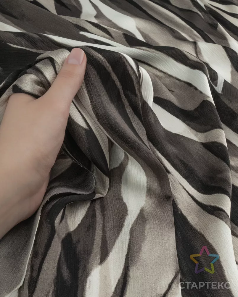 Шелк-крэш "Шарме" принт арт. ШКР-146-1-26785.002 - рис. 4