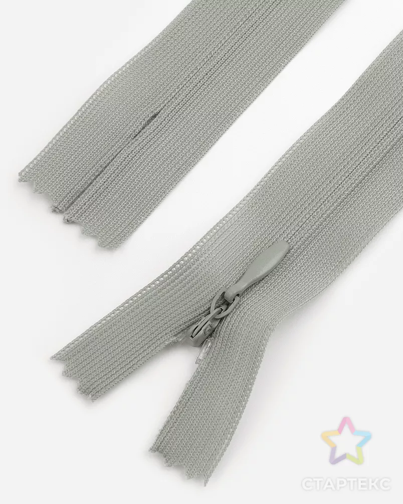 Молния потайная с усиленной тесьмой н/р Т3 50см (50шт) арт. ПТМО-49-104-38060.114 - рис. 2 Молния потайная с усиленной тесьмой н/р Т3 50см (50шт) арт. ПТМО-49-104-38060.114 - рис. 2